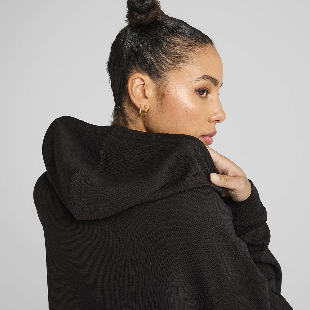 Женская толстовка PUMA HER Crop Full-Zip Hoodie