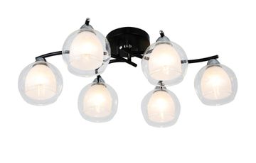 74844/6 BLACK+CHROME (1) Люстра RL