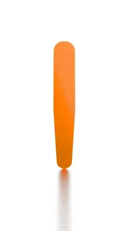 Пилка педикюрная GOLDEN TRACE (пластмассовая) (оранжевая)