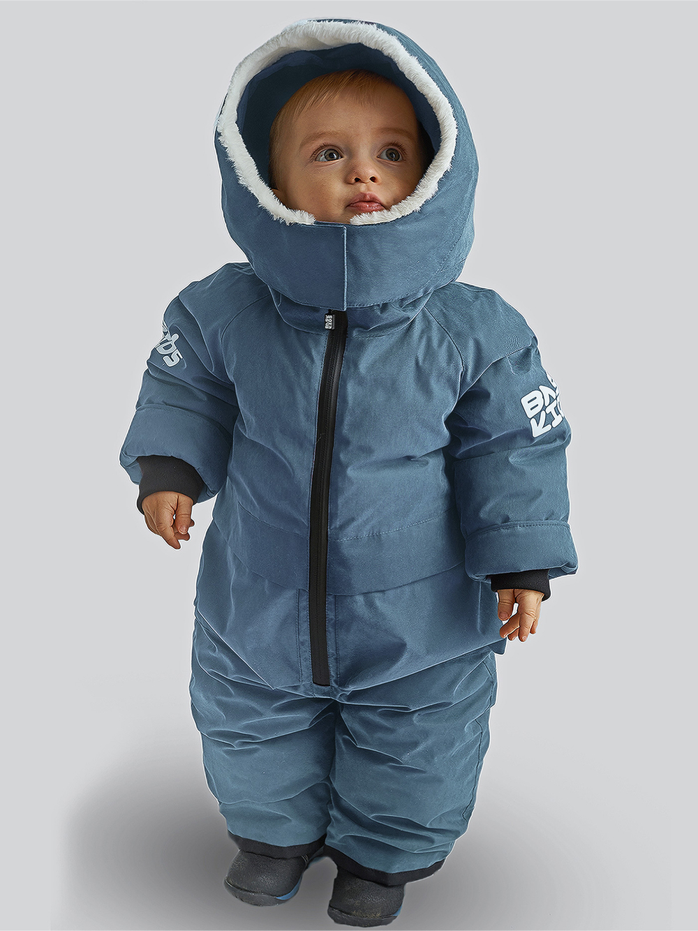 КОМБИНЕЗОН ПУХОВЫЙ ДЛЯ МАЛЫШЕЙ BASK KIDS ALMA