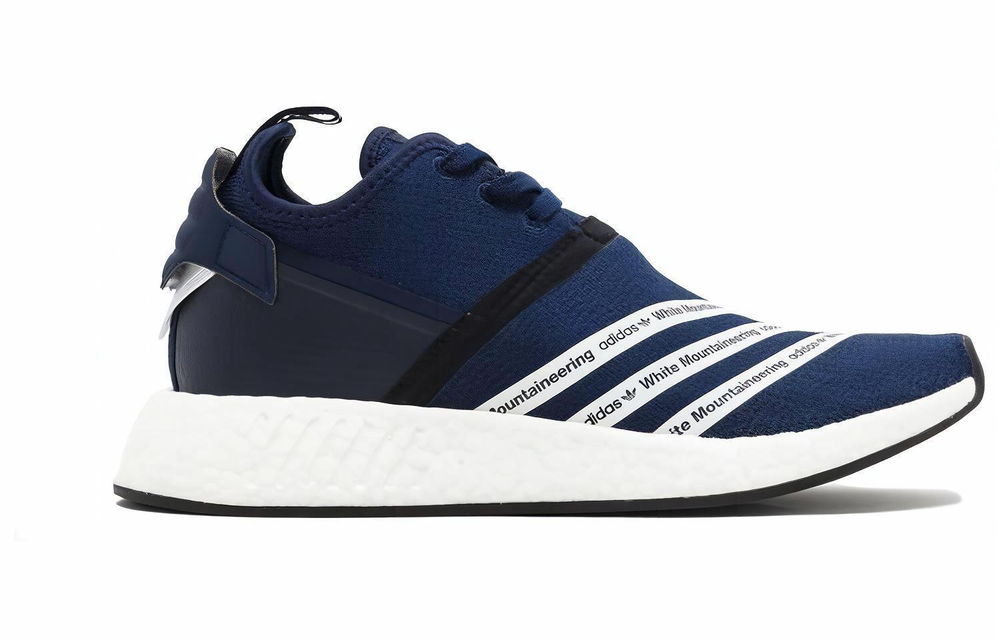 Кроссовки Adidas Originals Nmd_R2 White Mountaineering Navy