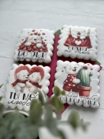 Имбирные пряники подарок любимым на 14 февраля