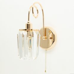 Citilux Синди CL330312 Бра хрустальное с выключателем Золото