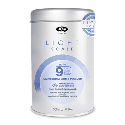 Порошок для обесцвечивания на 9 тонов Lisap Light Scale White Lightening Powder