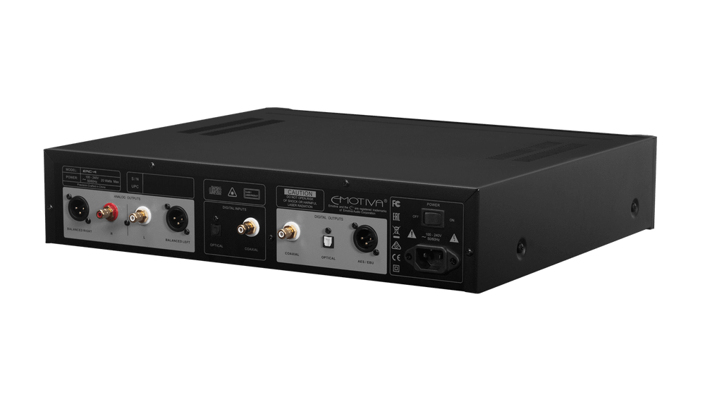 Emotiva ERC-4, Референсный CD-проигрыватель