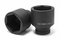 Головка ударная глубокая, 45мм (6гр) 1'' Partner PA-48510045