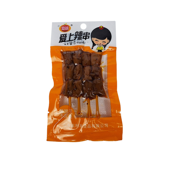 Мини соевые шашлычки JIAYI пряный вкус, 24гр