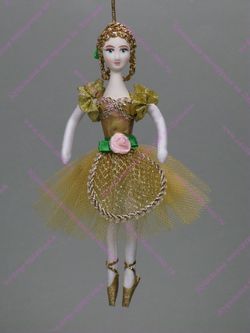 Ёлочная игрушка балерина Пастушка