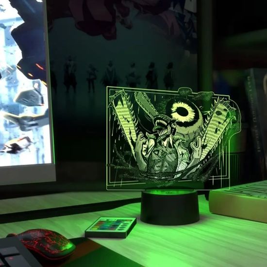 3D лампа Дэндзи Человек-бензопила