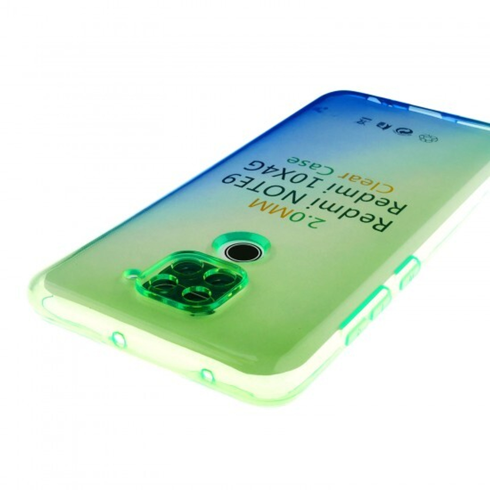 Чехол для Xiaomi Redmi Note 9 Градиент, ТПУ, 012962