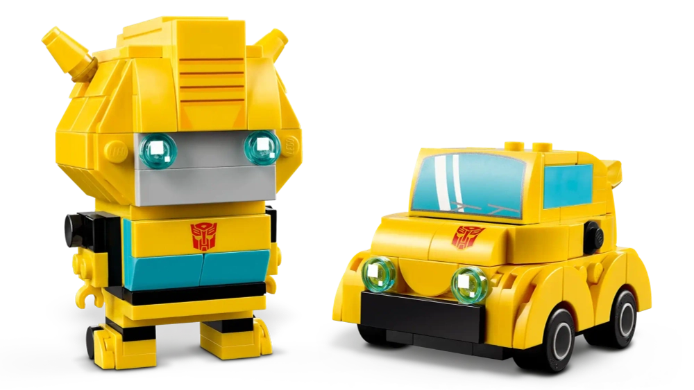 Конструктор LEGO BrickHeadz 40804 Робот и транспортное средство Бамблби