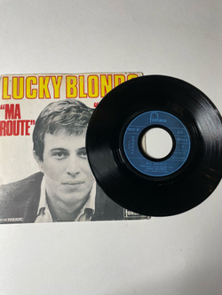 Винтажная виниловая пластинка LP Lucky Blondo Ma Route, Sous Les Arcades (France 1969) 7 дюймов