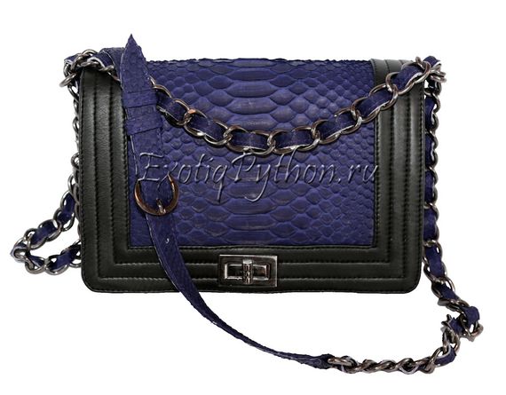 Клатч из кожи питона CL-8