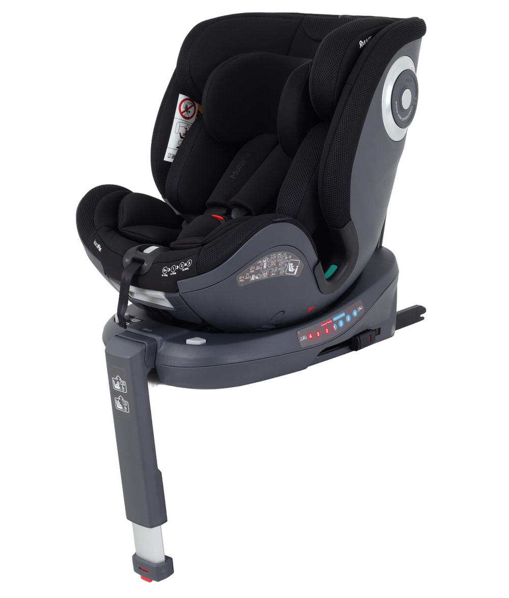 Автокресло RANT TP01 MultiFix (Black) (40-150см)