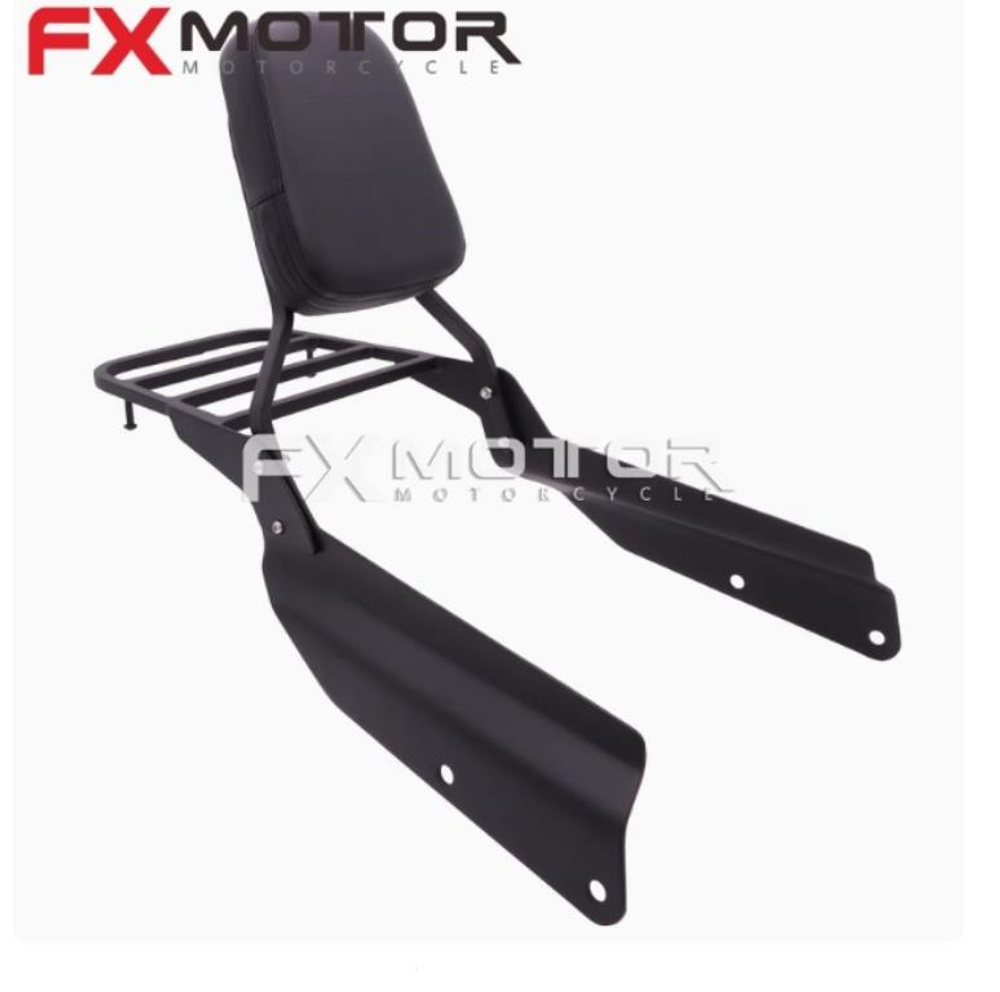 спинка с багажником Honda VTX1300C VTX1800F Чёрная