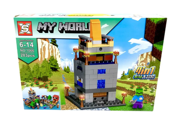 Конструктор SX «My World 4 в 1» арт.  1066 , 283 деталей