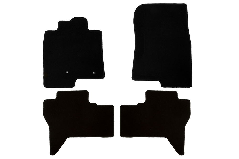 Коврики в салон для MITSUBISHI Pajero IV 2006-2011, 2011-2014, 2014-, внедорожник , 4 шт. (текстиль) KLEVER01351601200K