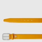 Ремень кожаный Piquadro C56/Giallo