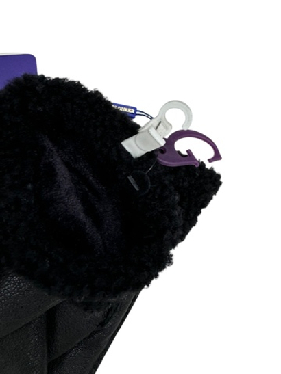 Перчатки. Женские. Материал верха: Кожа оленя. Подклад: Мех. В упаковке 5 шт.