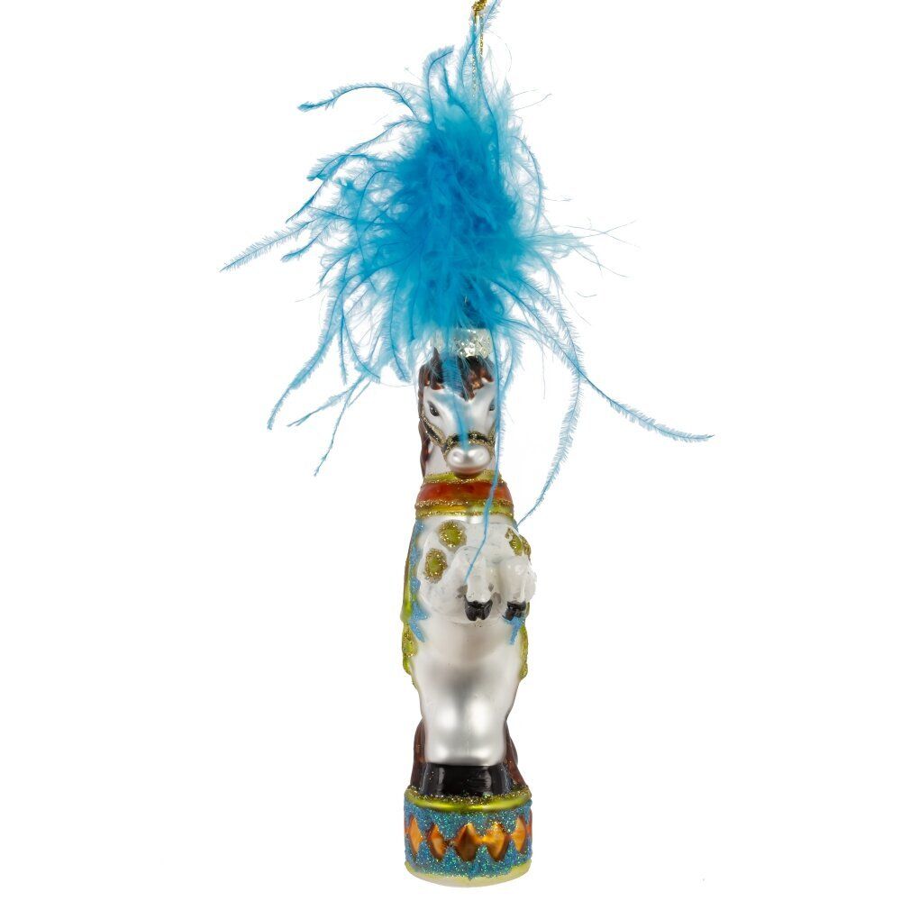 GAEM Украшение новогоднее "Лошадка", L5 W3 H15 см, 3в.