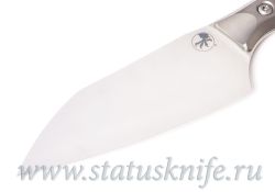 Нож Microtech Kitchen Santoku Bolster Ivory G-10 3200B-10IVфотография - 2