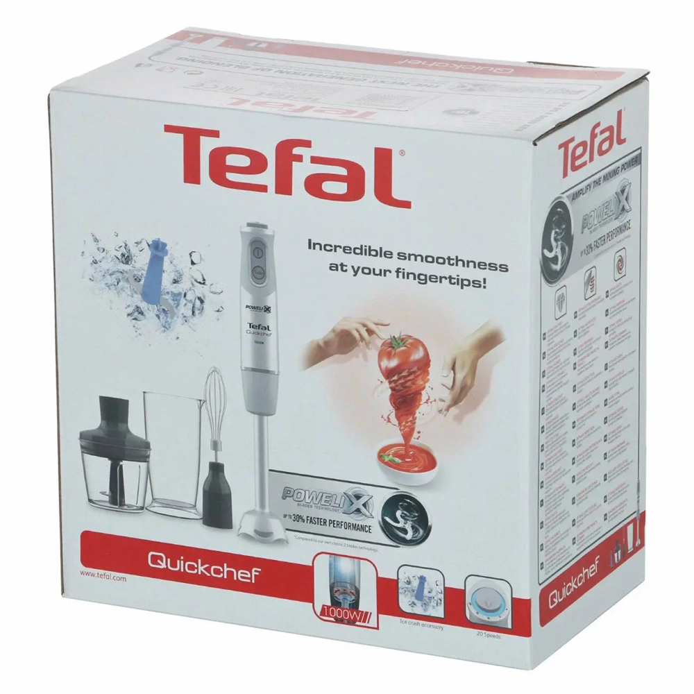 Блендер погружной Tefal Quickchef HB65KD38 (q)