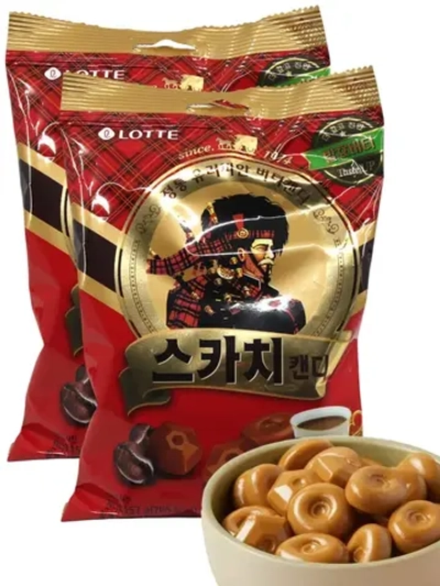 Леденцовая карамель со вкусом Скотч Кофе 157 г * 2 шт