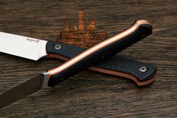 Нож кухонный MOYO Аппарель шеф 175мм, сталь AUS-10Co, рукоять микарта