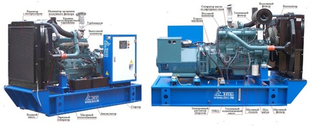 Дизельный генератор ТСС АД-160С-Т400-1РМ17 Doosan (Mecc Alte)