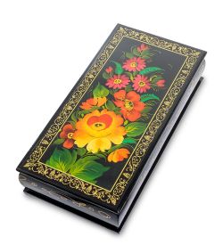 Народные промыслы ШК-11/ 8-E Шкатулка в технике декупаж (11х22х4)