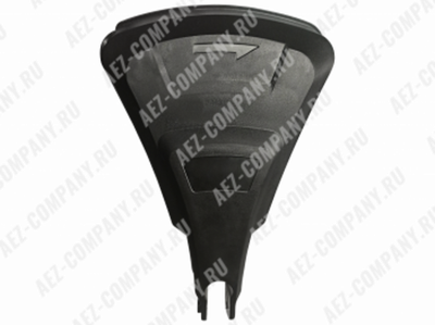 Кожух защитный штанги б/к Китай (d:26-мм, под кривую штангу, узкий) [AEZ]