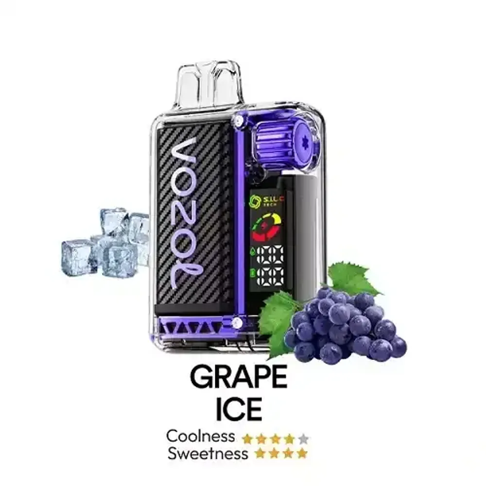 Vozol Vista 20000 - Grape Ice (5% nic)
