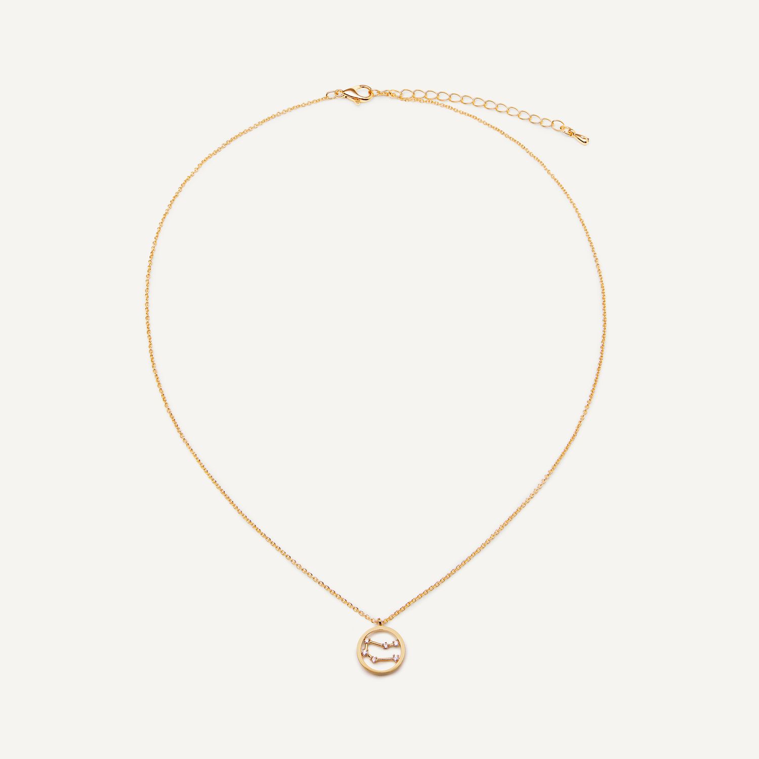 Колье Gold Zodiac Necklace