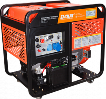 Дизельный генератор СКАТ УГД-11500E