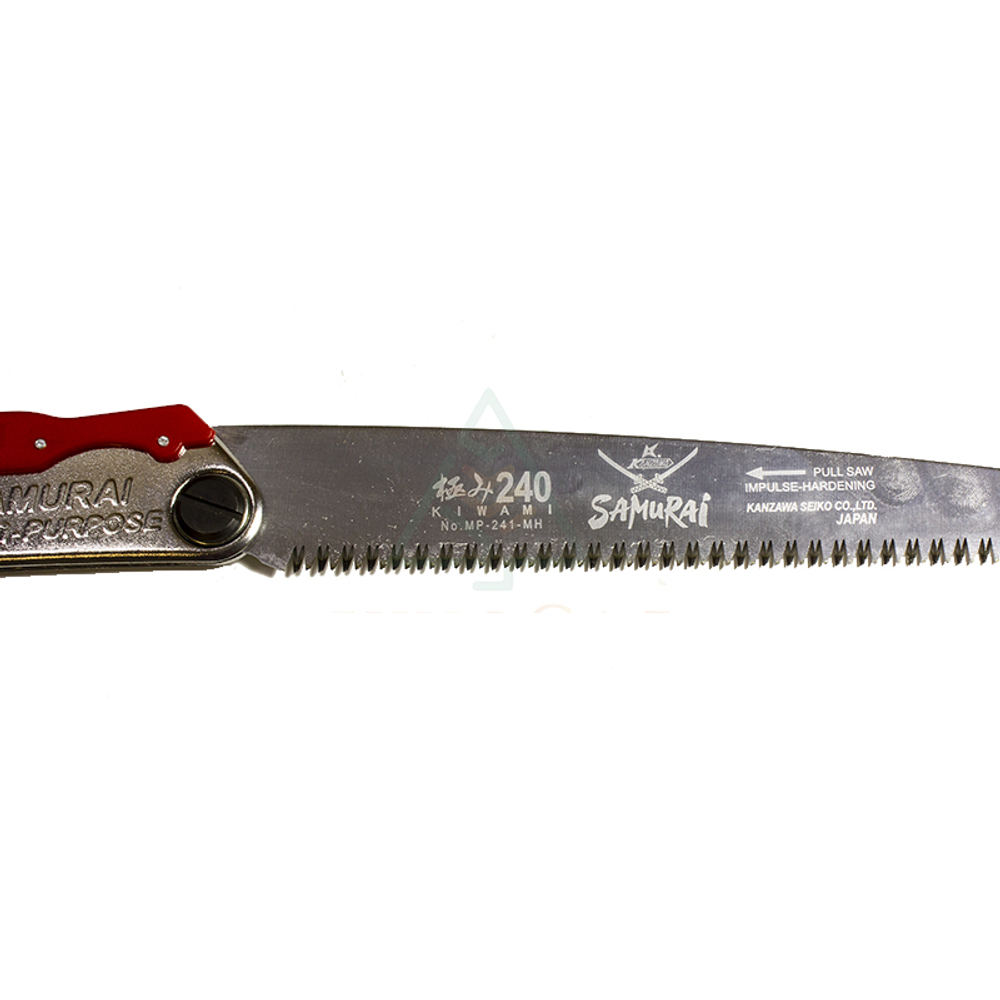 Складная ручная пила Samurai с прямым полотном длиной 240 мм шаг 3 мм MP-240-MH