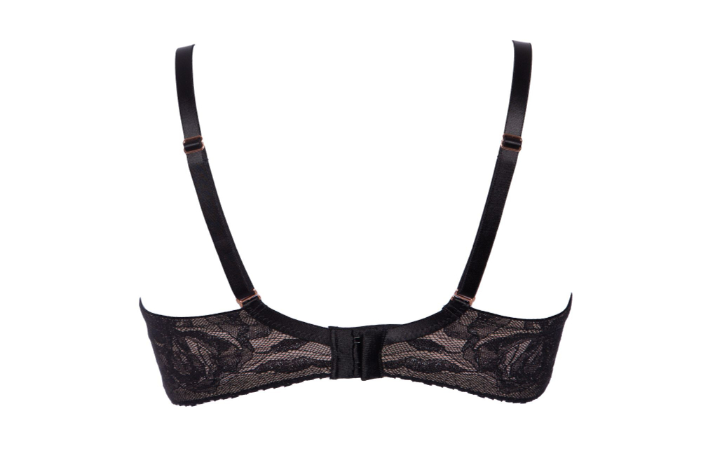 Бюстгальтер Frozen Black с чашками на тонком поролоне (Размер: 90C) (Цвет: черный)