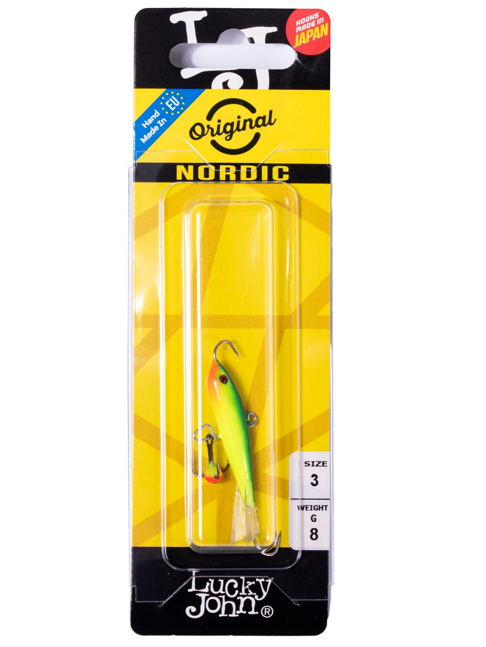 Балансир Lucky John NORDIC 3 с тр. 35мм/29 блистер