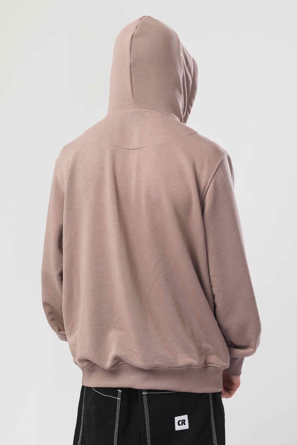 Купить Худи Codered  Base Hoodie Wide Summer Лого ТМ Бежевый Темный/Белый принт КОДРЭД Худи Codered  Base Hoodie Wide Summer Лого ТМ Бежевый Темный/Белый принт КОДРЭД