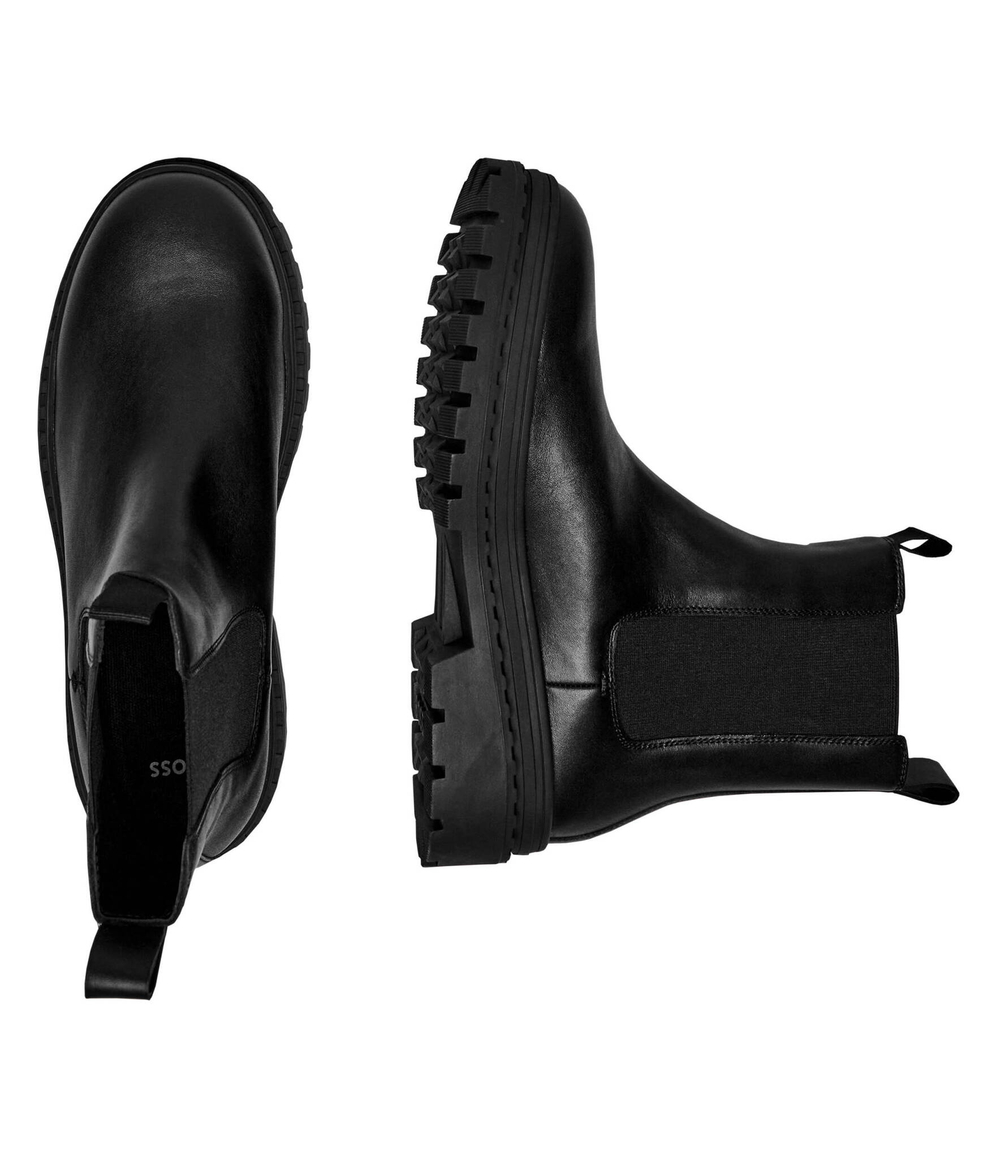 Кожаные челси Nebular_Cheb_lt BOSS BLACK - черный(50529189)