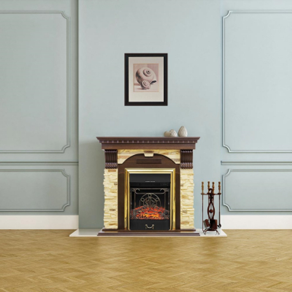 Портал Royal Flame dublin арочный сланец белый угл.т