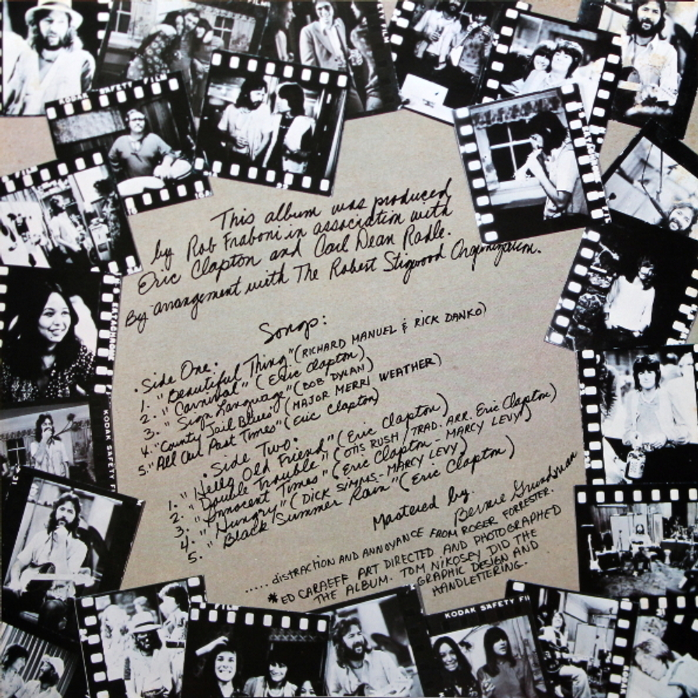 Eric Clapton / No Reason To Cry (LP)