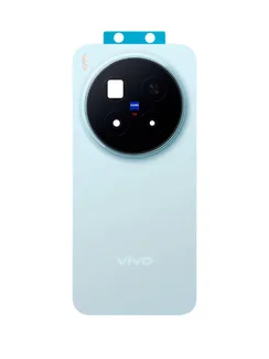 Задняя крышка для Vivo X300 Pro голубая (Blue) со стеклом камеры