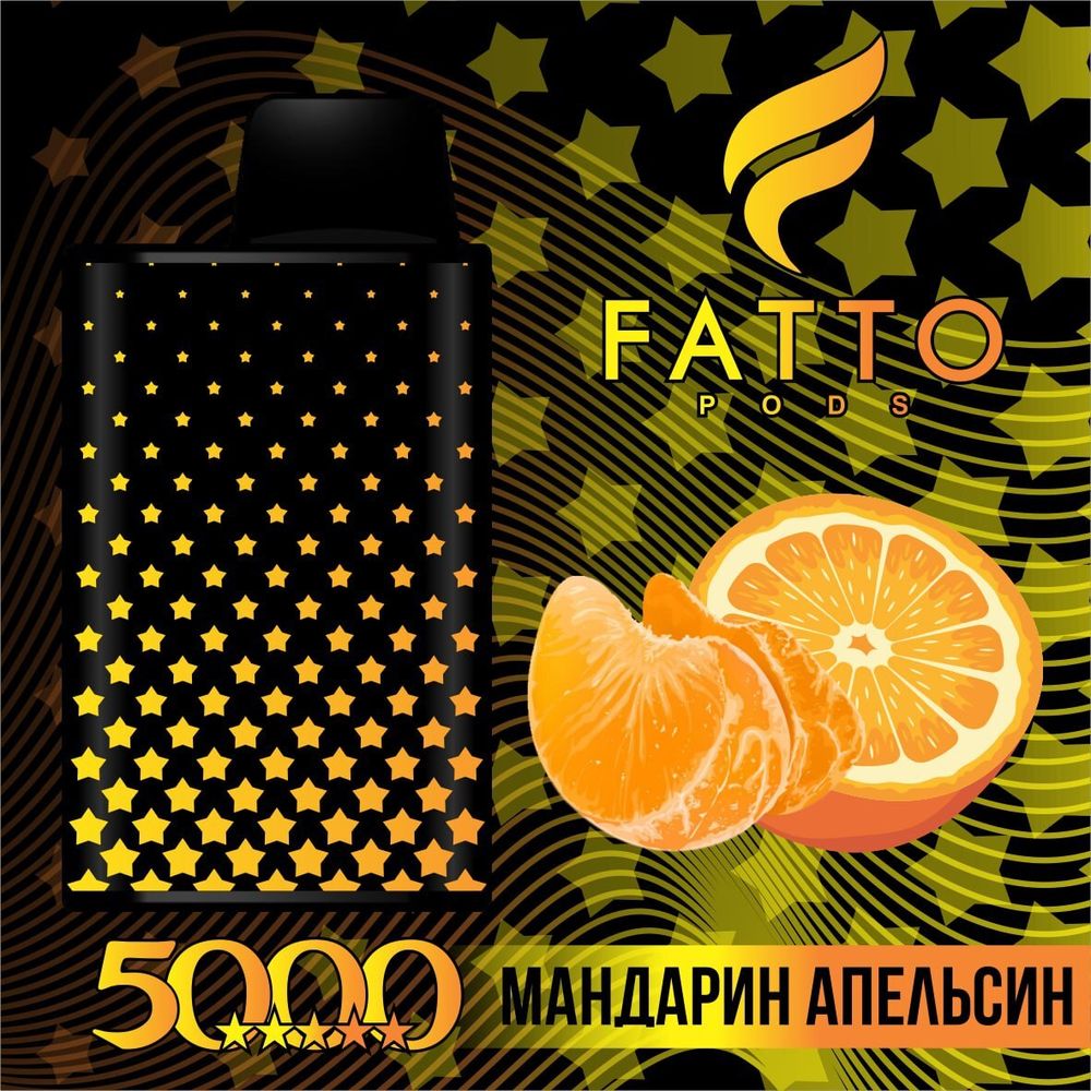 FATTO PODS 5 STAR - Mandarin Orange (2% nic)