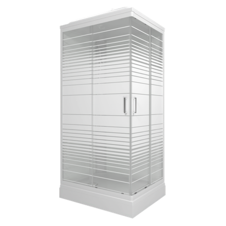 Душевая Кабина Квадро 120*80