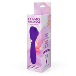 Фиолетовый вакуумный стимулятор с вибрацией - 18,4 см. (Цвет: фиолетовый)