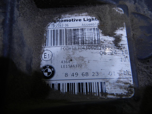 Битая Фара левая BMW X3 G01 (2017-2021) Adaptive LED