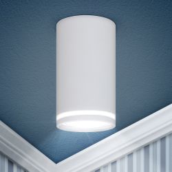 OL16 GU10 WH Подсветка ЭРА Накладные, под GU10 | Накладные светильники