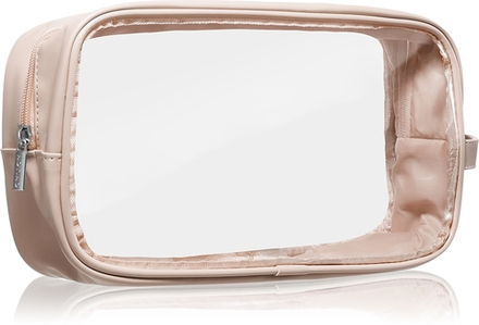Notino Travel Collection Large Clear Organizer - Прозрачная косметичка L Beige, 1 szt.