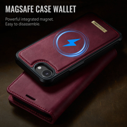 Чехол-кошелек CaseMe 2 in 1 MagSafe iPhone 16E