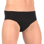 Удобные повседневные мужские трусы-слипы Doreanse Essentials (Размер: M) (Цвет: черный)